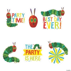 Hungry Caterpillar Giant Cut Outs - 5 PK